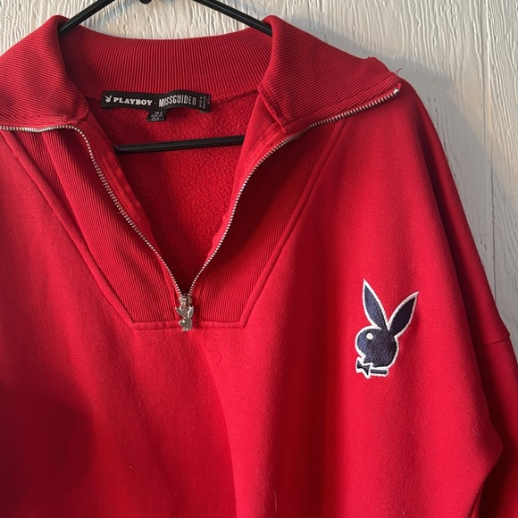 Playboy x Missguided Zip-Up - Picture 3 of 6